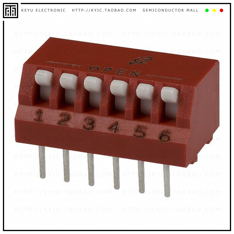 76PSB06ST【SWITCH PIANO DIP SPST 150MA 30V】