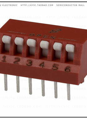 76PSB06ST【SWITCH PIANO DIP SPST 150MA 30V】