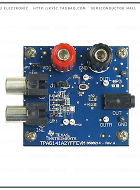 TPA6141A2YFFEVM【EVAL MODULE FOR TPA6141A2UFF】