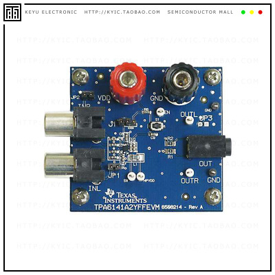 TPA6141A2YFFEVM【EVAL MODULE FOR TPA6141A2UFF】