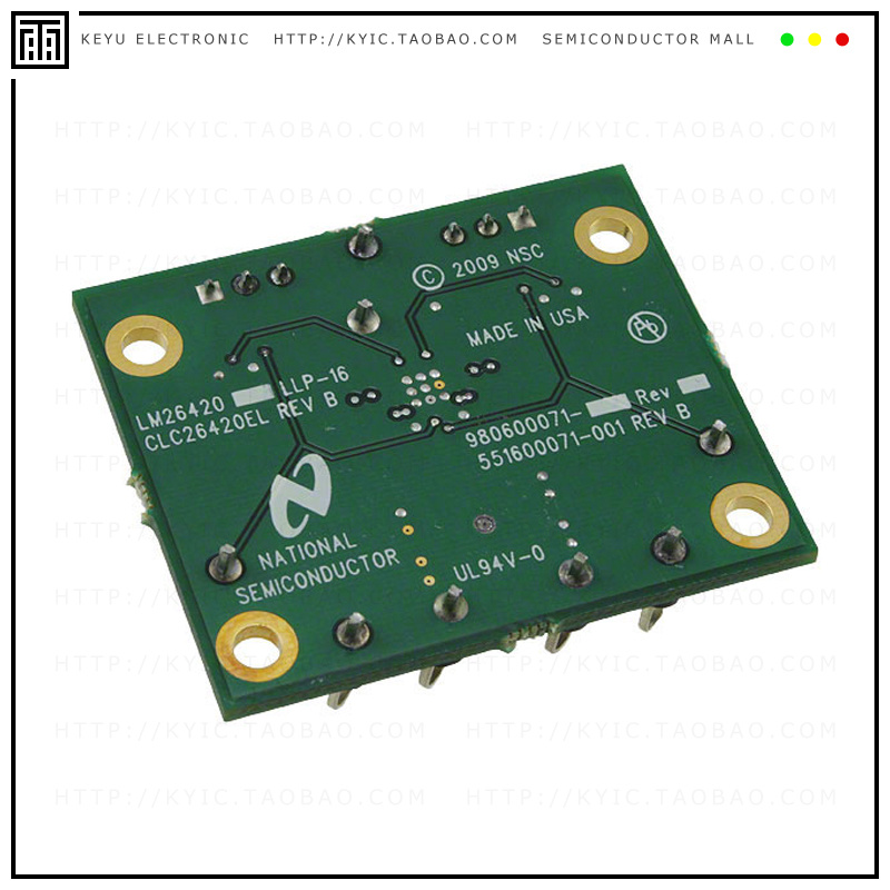LM26420YSQEVAL/NOPB【BOARD EVAL SYNC BUCK 550KHZ】