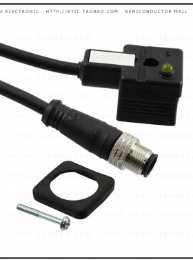 1210360789【DIN 18MM AC BLK PUR 2M MIC】