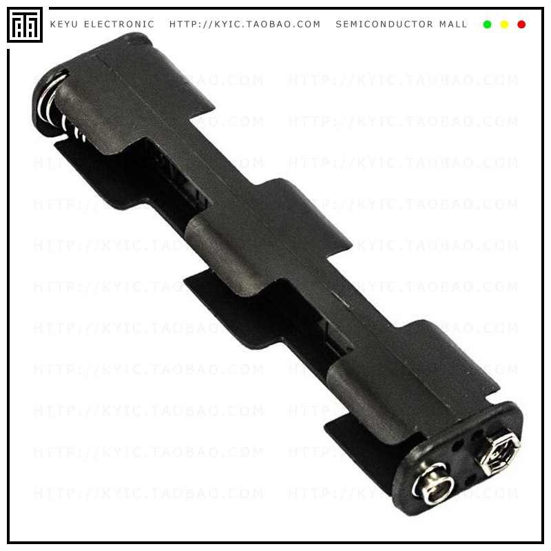 BH14AASF【BATTERY HOLDER AA 4 CELL 9V SNAP】