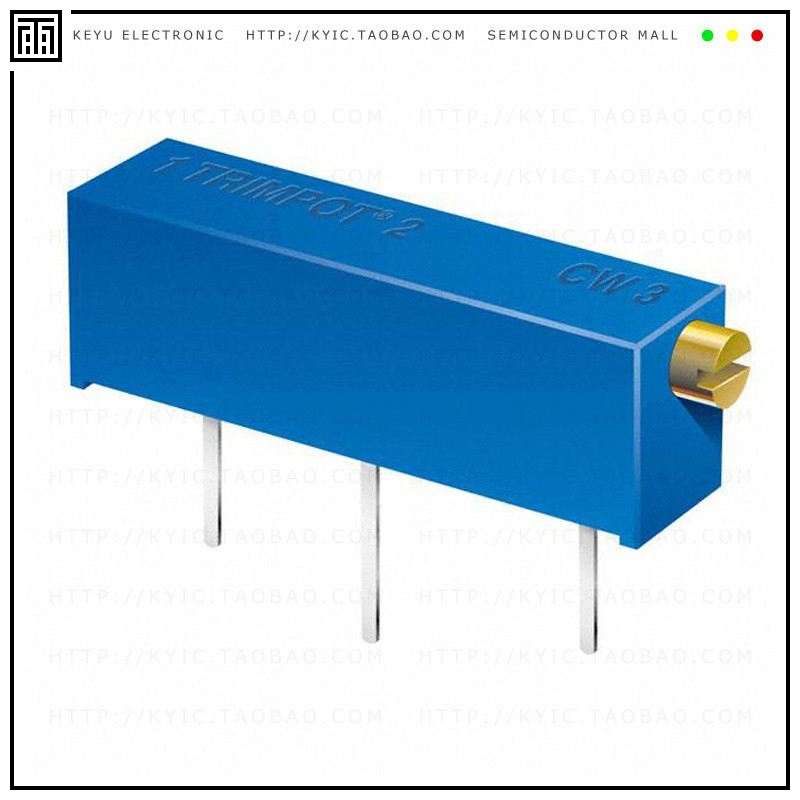 3005P-1-203【TRIMMER 20K OHM 1W PC PIN SIDE】