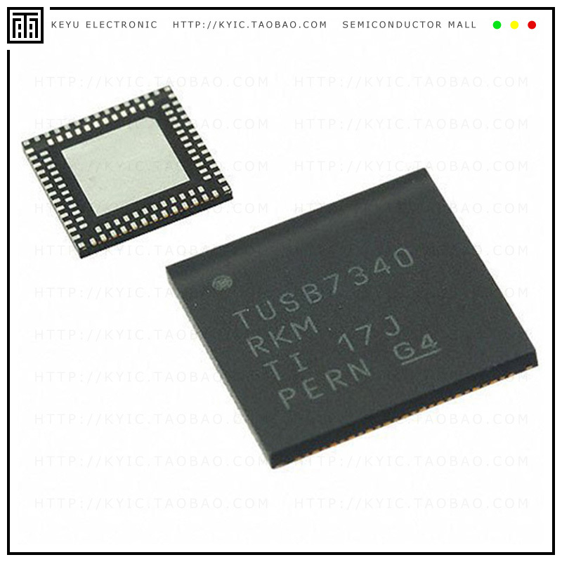 TUSB7320RKMR【IC HUB CONTROLLER USB 100WQFN】