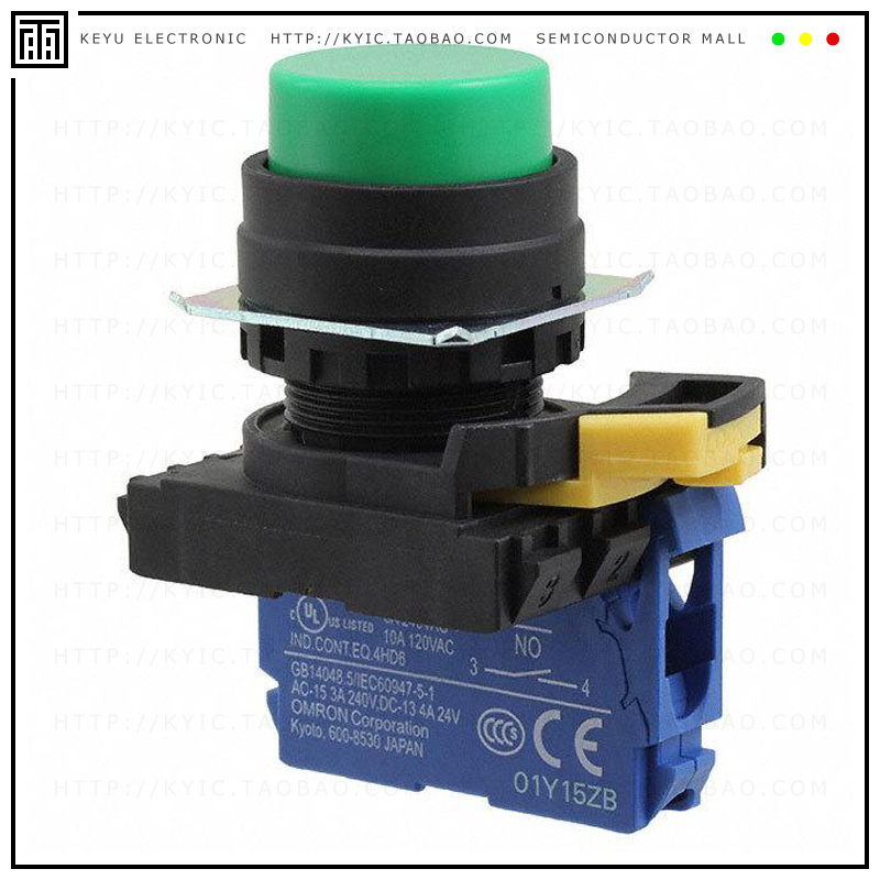 A22NN-BPM-NGA-G100-NN【SWITCH PUSH SPST-NO 10A 120V】