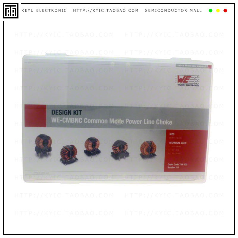 744800【COMMON MODE POWER LINE CHOKES WE】