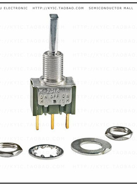 M2018ES1G03【SWITCH TOGGLE SPDT 0.4VA 28V】