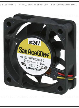 9WF0624H601【FAN 60X20MM 24VDC OIL PROOF TACH】