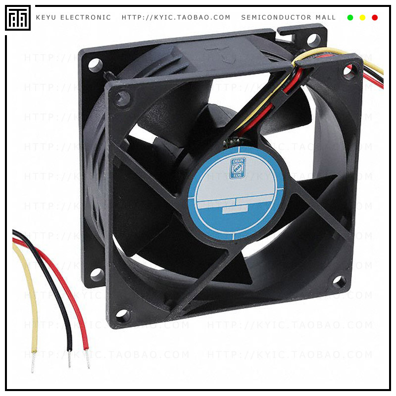 OD8032-12HHB02A【FAN AXIAL 80X32MM 12VDC WIRE】