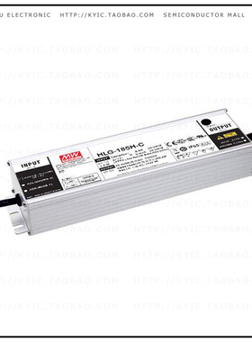 HLG-185H-C1400A【LED DRVR CC AC/DC 71-143V 1.4A】