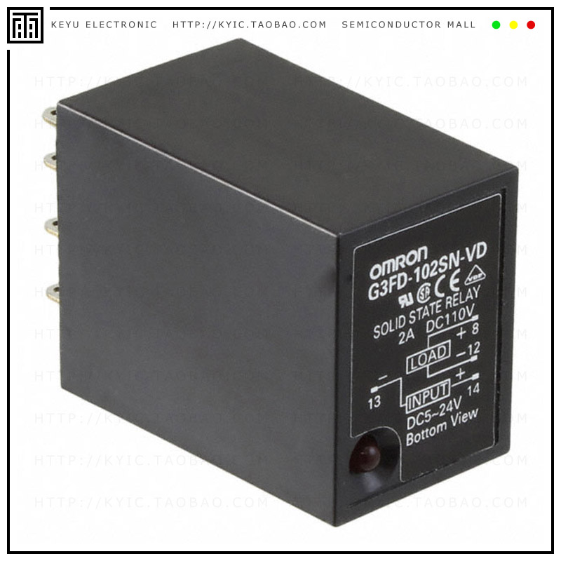 G3FD-102SN-VD-AC200220【SSR RELAY SPST-NO 2A 3-125V】