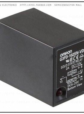 G3FD-102SN-VD-AC200220【SSR RELAY SPST-NO 2A 3-125V】
