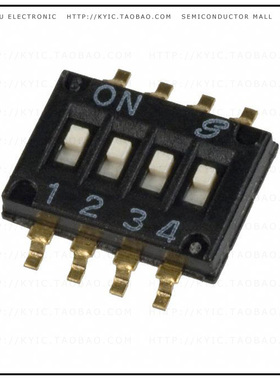 97C04ST【SWITCH SLIDE DIP SPST 25MA 24V】