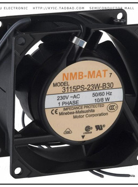3115PS-23W-B30-A00【FAN AXIAL 80X38MM 230VAC WIRE】