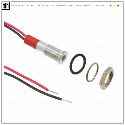 Q6F3CXXR12E【LED PANEL MOUNT INDICATOR RED】