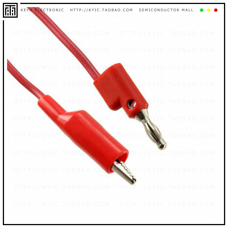BU-P1166-36-2【TEST LEAD BANANA TO GATOR 36'】