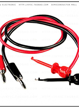 601W-18 R/B【TEST LEAD BANANA/GRABBER 18' 2PC】