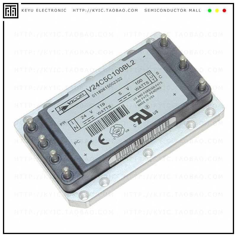 V24C5C100BL2【DC DC CONVERTER 5V 100W】