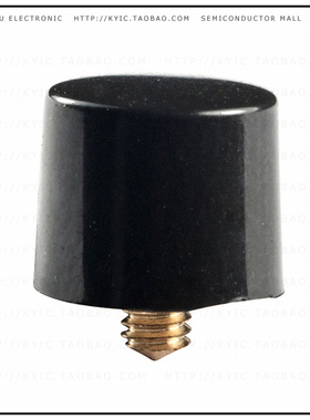 AT413A【CAP PUSHBUTTON ROUND BLACK】