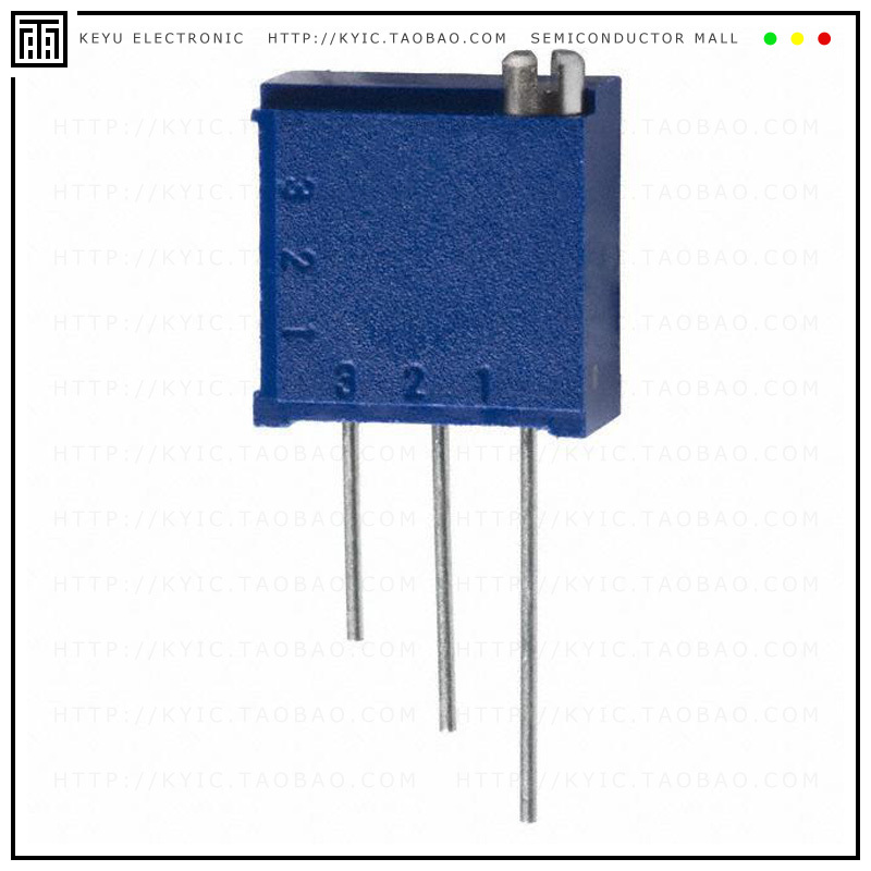 CT94EW204【TRIMMER 200K OHM 0.5W PC PIN TOP】