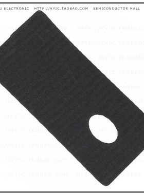 Q3-0.005-00-54【THERM PAD 19.05MMX12.7MM BLACK】