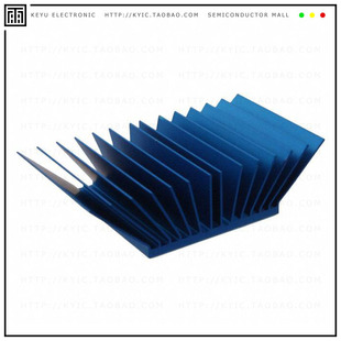 ATS 52400P HEAT SINK MAXFLOW BLUE ANOD T418