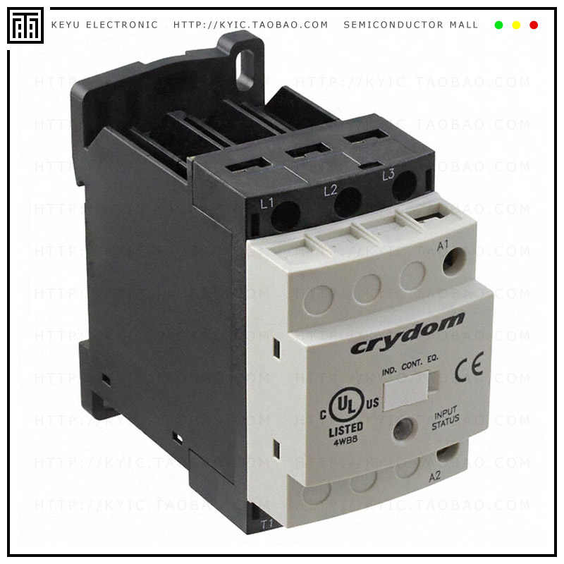 DRC3P48B411R【480V 5A 120VAC 1NO+1NC RN 3L】