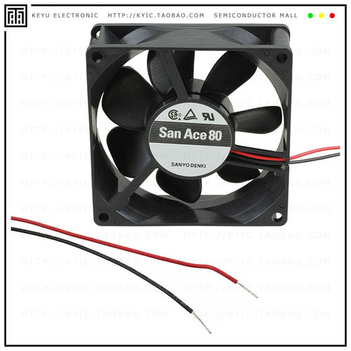 109R0812F4021【FAN 80X25MM 12VDC RBLS】 - 封面
