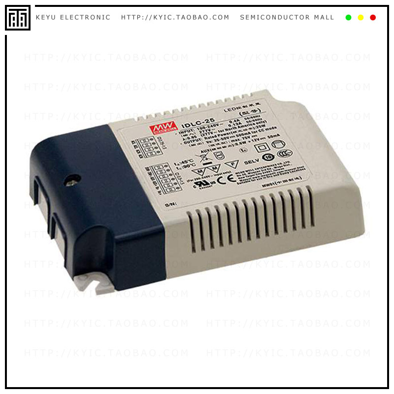 IDLC-25-500【LED DRVR CC AC/DC 35-50V 500MA】