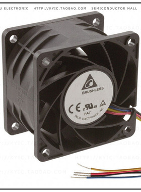 PFR0612DHE-SP00【FAN AXIAL 60X38MM 12VDC WIRE】