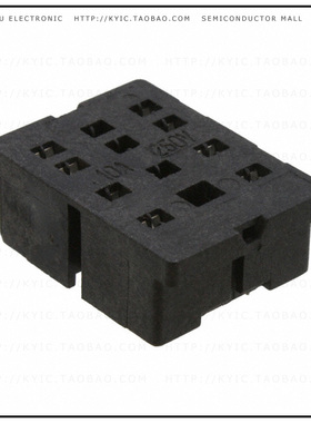 5-1415043-1【RELAY SOCKET 8 POS THROUGH HOLE】