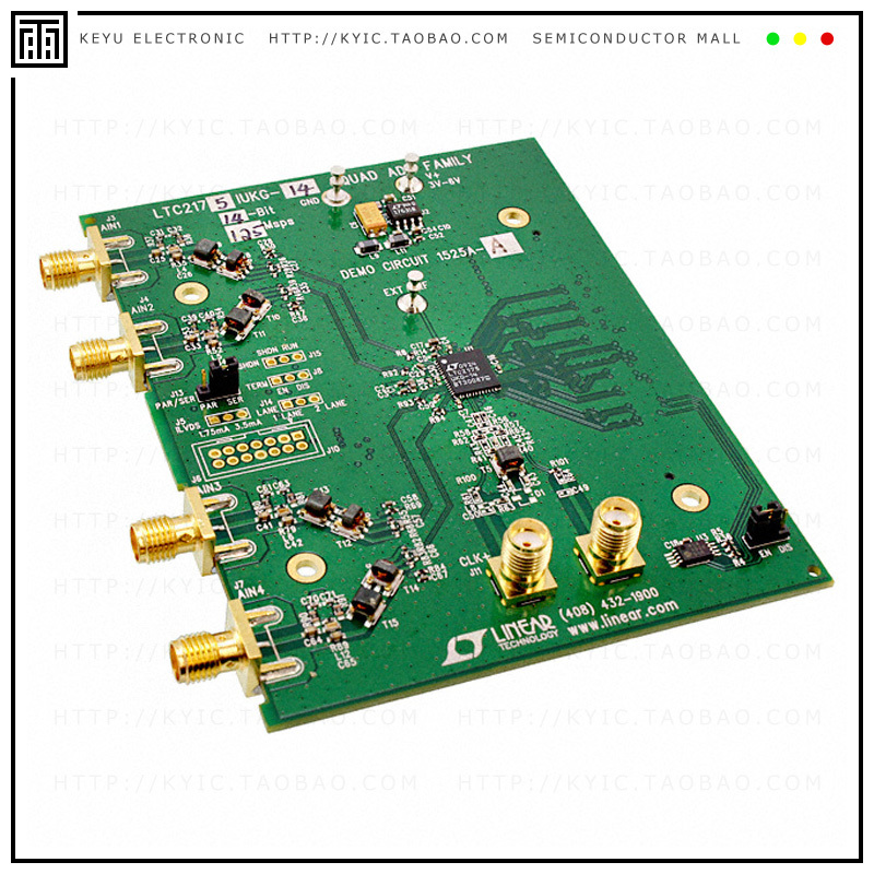 DC1525A-A【BOARD DEMO 125MSPS LTC2175-14】