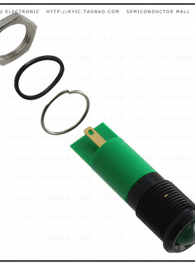 Q14P1BXXG12E【INDICATOR 12V 14MM PROMINENT GRN】