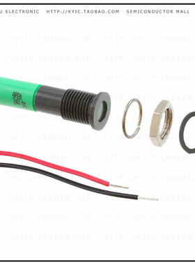 Q8F3BXXG24E【LED PM INDICATOR FLUSH GREEN】