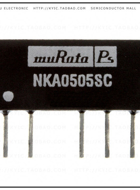 NKA0505SC【DC DC CONVERTER +/-5V 1W】