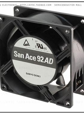 9AD0901M121【FAN 92X38MM 90/264VAC RBLS】