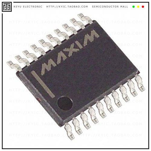 MAX5825BAUP+T【IC DAC 12BIT I2C/SRL 8CH 20TSSOP】