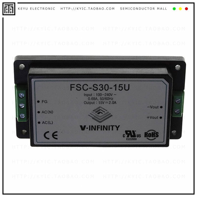 FSC-S30-15U【AC/DC CONVERTER 15V 30W】