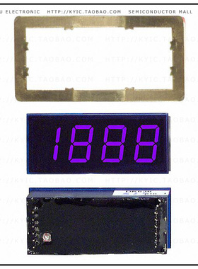 DLA-300BL【VOLTMETER 200MVDC LED PANEL MT】