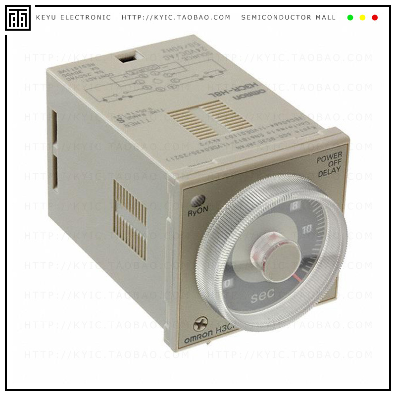 H3CR-H8L AC/DC24 S【RELAY TIME DELAY 12SEC 5A 250V】