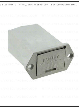 BX0023/GY【BATTERY HOLDER 9V SOLDER LUG】