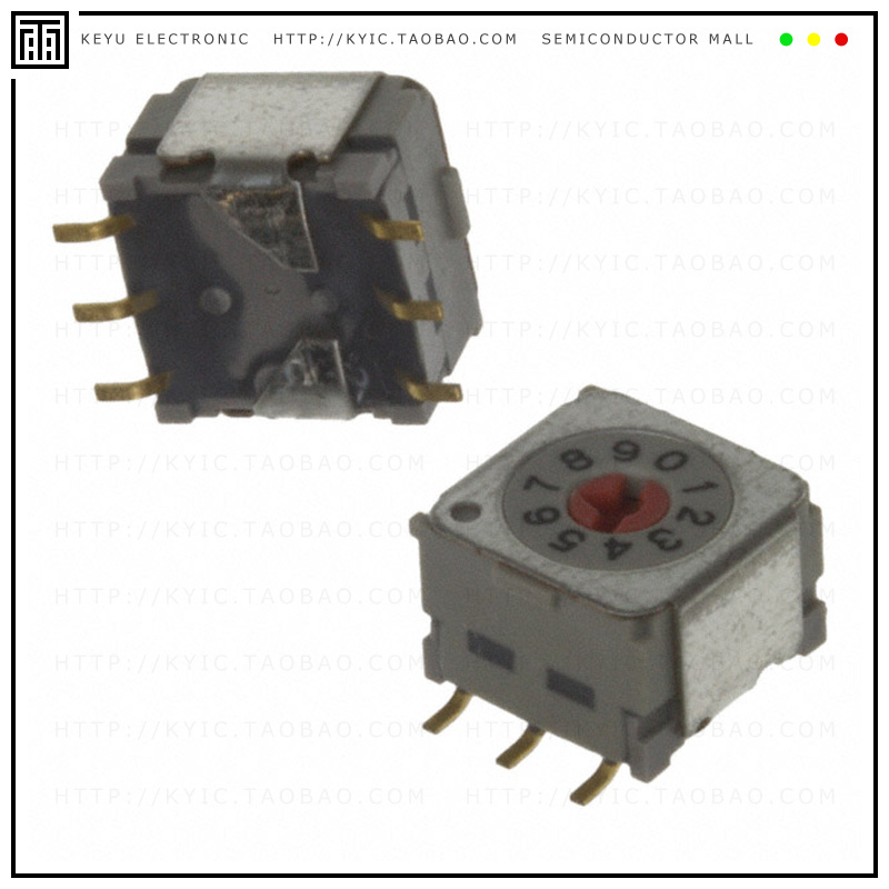 ND3FC10P【SW ROTARY DIP BCD COMP 100MA 5V】