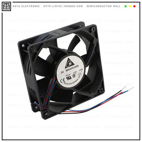 AFB1224M-F00【FAN AXIAL 120X120X25.4MM 24V WIR】