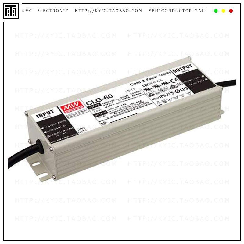 CLG-60-48【LED DRVR CC AC/DC 33.6-48V 1.3A】