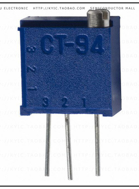 CT94EY503【TRIMMER 50K OHM 0.5W PC PIN TOP】