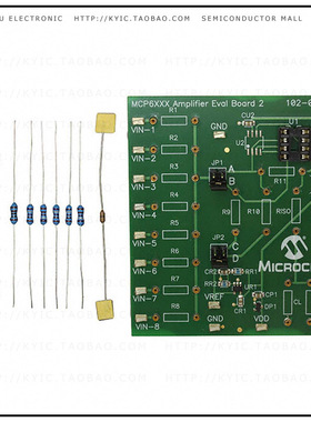 MCP6XXXEV-AMP2【BOARD AMPLIFIER EVAL 2 MCP6XXX】