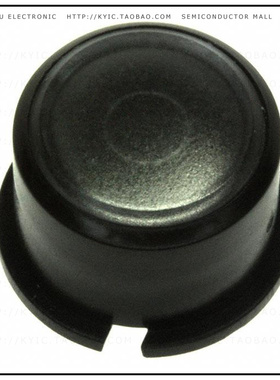 1F091【CAP TACTILE ROUND BLK/TRANS LENS】