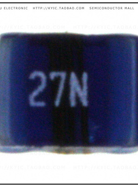 744762127A【FIXED IND 27NH 1A 100 MOHM SMD】