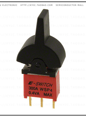 300AWSP4J2BLKM2RE【SWITCH ROCKER SPDT 0.4VA 20V】
